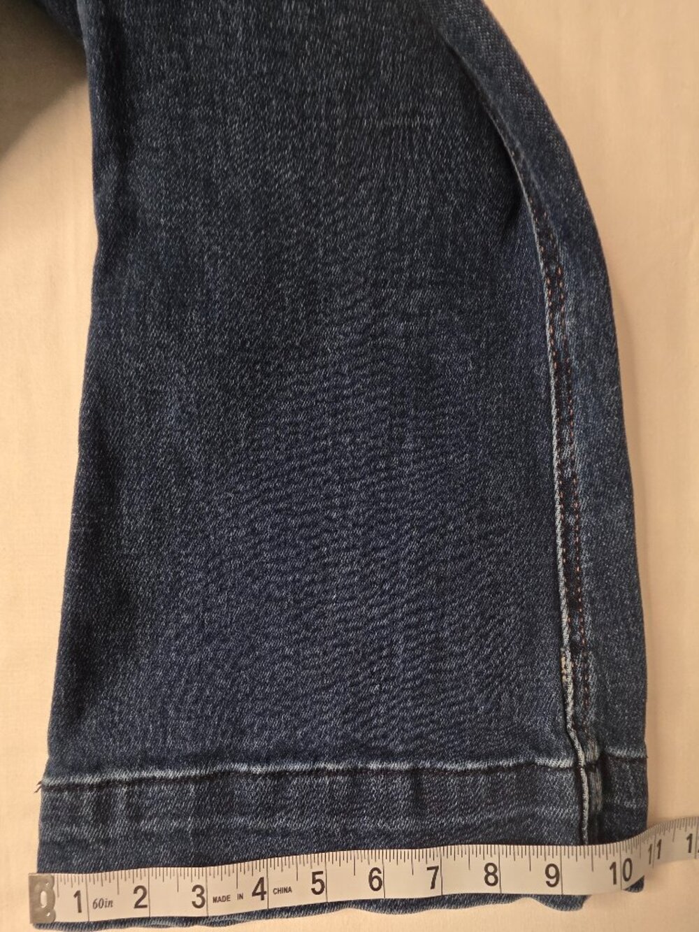 Rock&Roll Denim Women's High-Rise, Flare Leg Denim Trousers, Size 30x30 - Picture 6 of 11